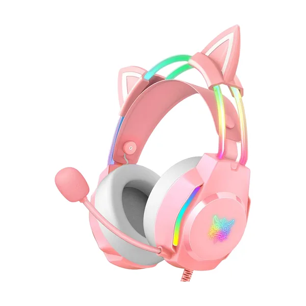 Auricular gamer Onikuma X26 3.5 mm rosa